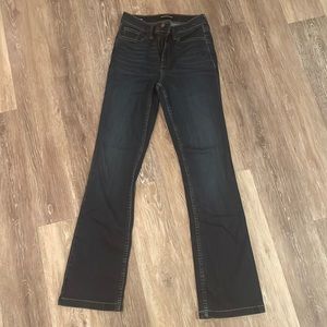 Calvin Klein Women's Boot Cut Jeans - Dark Blue